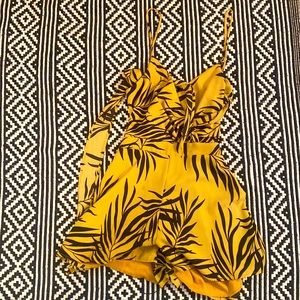 Tropical Romper (Fashion Nova) Size XS